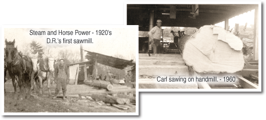 Old Pictures from 1920's and 1960's.